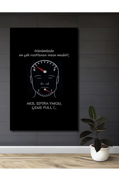 Teona Ahşap Mind Less Chin Foarte decorativ din lemn MDF dreptunghiular pentru casa, locul de munca pictura pe perete
