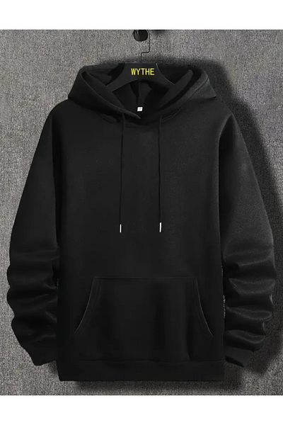 FUNSTYLE Ανδρικό φούτερ με κουκούλα Casual Cutout μεγάλου μεγέθους