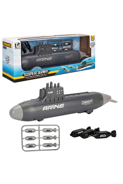 BAMTEBİ Sürtmeli T073 Savaş Denizaltı Gemisi Füze Atan Aksesuarlı Fırkateyn BasFırlat Ok Atan Denizaltı Gemi