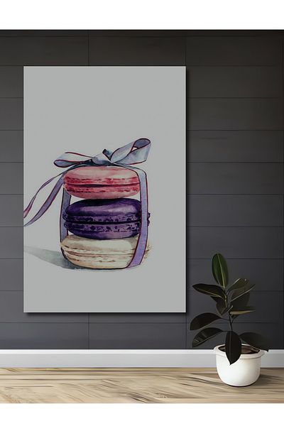 Teona Ahşap Macarons colorat din lemn MDF dreptunghiular decorativ pentru casa, locul de munca pictura pe perete