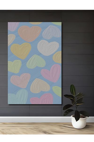 Teona Ahşap Inimi colorate Decorative Lemn MDF Dreptunghi Acasă, Locul de Muncă Pictură Perete