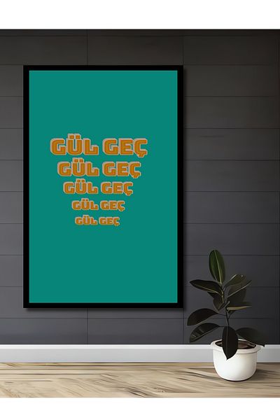 Teona Ahşap Rose Pass Words Decorativ Lemn MDF Dreptunghi Acasă, Locul de Muncă Pictură Perete