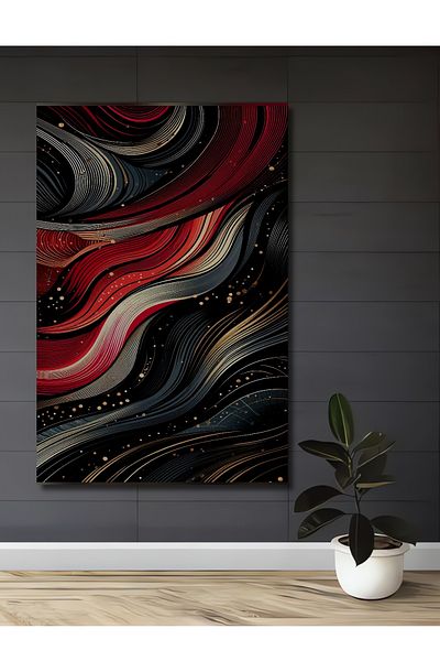 Teona Ahşap Cosmic Storm Decorativ Lemn MDF Dreptunghi Acasă, Locul de Muncă Pictură Perete
