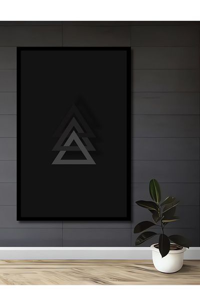 Teona Ahşap Minimalist Geometric Modern Lemn MDF Dreptunghi Decorativ Acasă, Locul de Muncă Pictură Perete