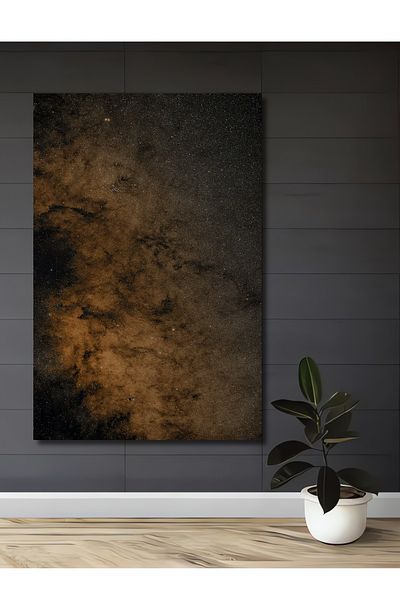 Teona Ahşap Peisaj galaxiei Calea Lactee Decorativ Lemn MDF Casa dreptunghiulara, Pictura pe perete la locul de munca