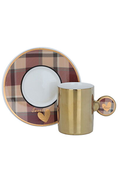 Alsaif Gallery Al Saif Gallery coffee cups and saucers set, porcelain, 12 pie...