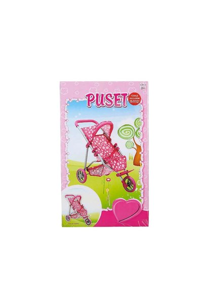 NW NessiWorld Nessiworld Sunman 3-Wheel Metal Stroller