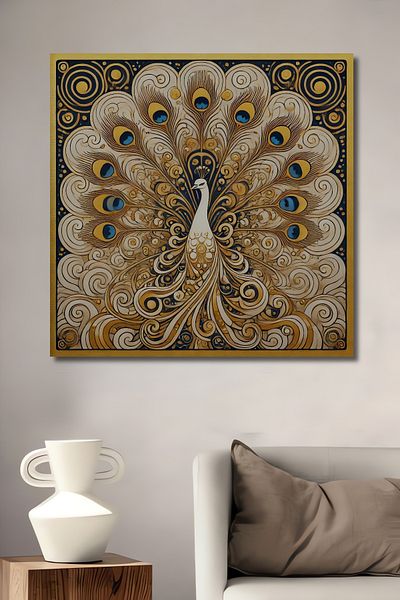 Teona Ahşap Majestic Peacock Decorativ Lemn MDF Dreptunghi Acasă, Locul de Muncă Pictură Perete