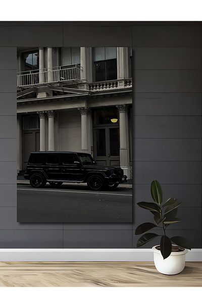Teona Ahşap Vehicul de lux și arhitectură clasică, dreptunghiulară din lemn MDF, pictură murală pentru locul de muncă