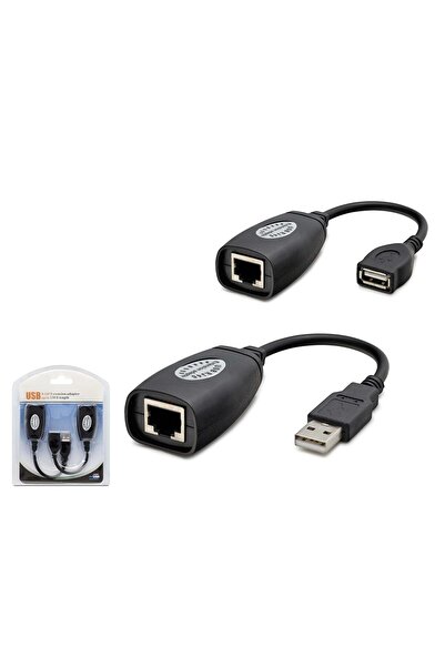 Concord C-5605 Extension Adaptör Usb Rj45 Erkek Dişi 45mt