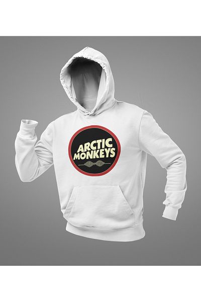SEVBANO Arctic Monkeys Music Band Printed Unisex Oversize Hoodie