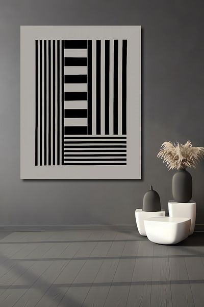 Teona Ahşap Linii geometrice moderne Decorative Lemn MDF Dreptunghi Acasă, Locul de muncă Pictură murală