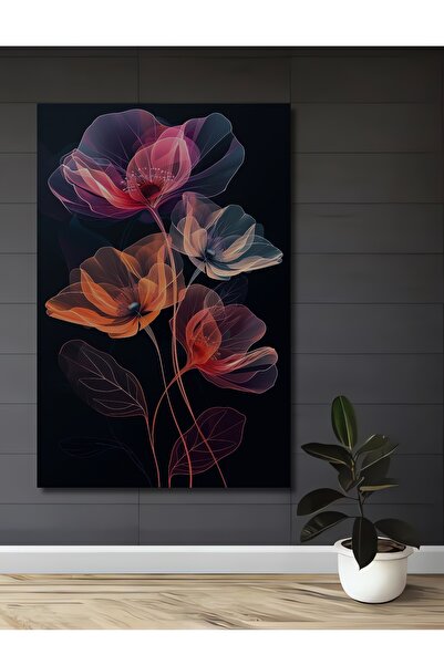 Teona Ahşap Flori Eteriene Decorative Lemn MDF Dreptunghi Acasă, Locul de Muncă Pictură Perete