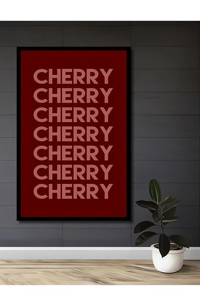 Teona Ahşap Cireș scris modern din lemn MDF dreptunghiular decorativ pentru casă, loc de muncă pictură murală