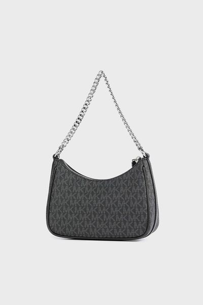 Michael Kors Logo Printed Bag with Chain Strap - 32H1St9C1B001