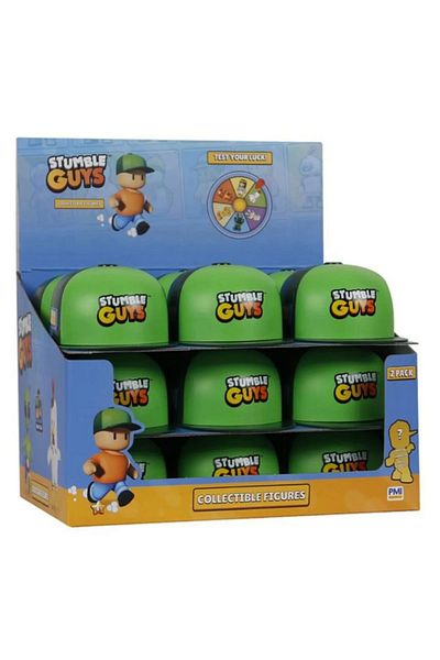 TOYFEST قبعة مفاجئة من Stumble Guys - عبوة من قطعتين