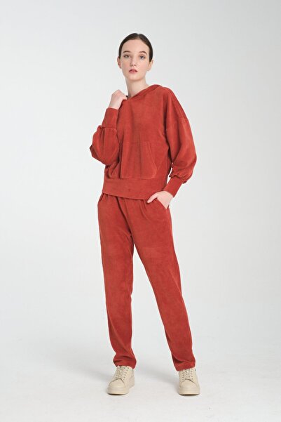 Reji Hooded Velvet Set