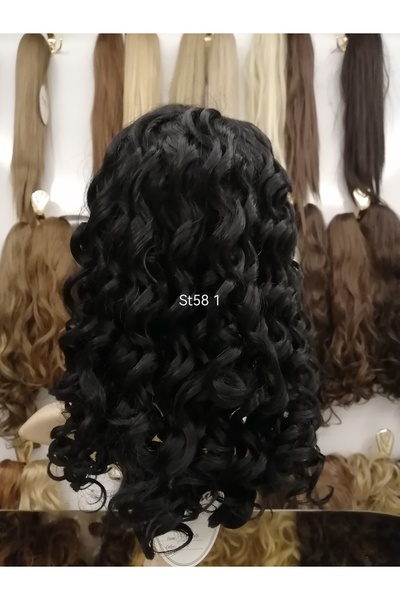 DENİZ Bukleli peruk