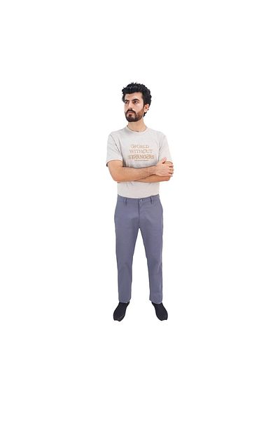 Giordano Men's Low Rise Khaki Pants