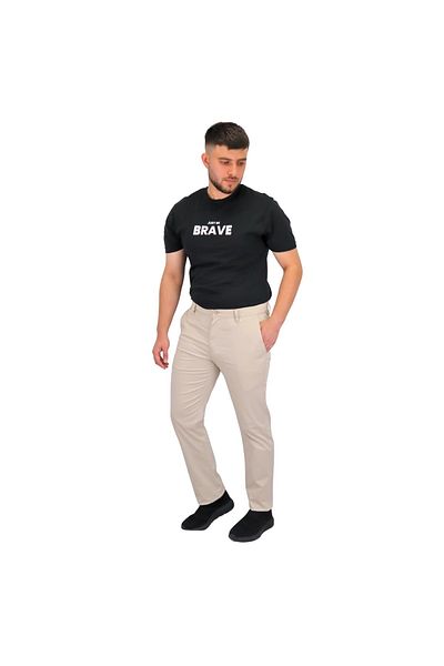 Giordano Men's Low Rise Khaki Pants