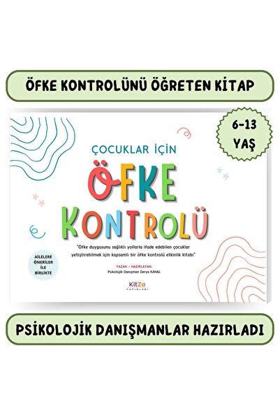 kitza yayınları Çocuklar Için Öfke Kontrolü Etkinlikleri-her Çocuğun Mutlaka ...