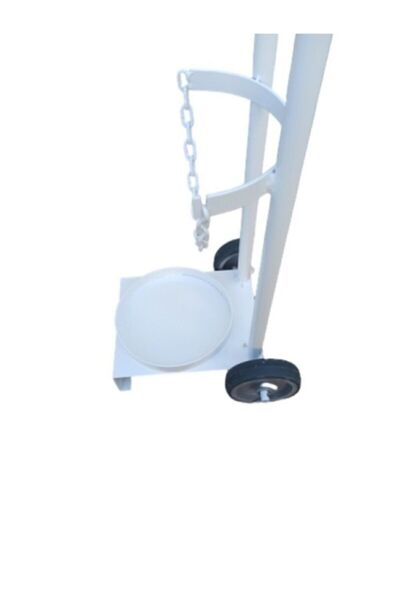 woodhub Oksijen Tüpü Taşıma Arabası - Tüp Arabası - 5 Ve 10 Litre Taşıma Kapasitesi
