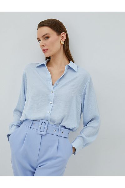 Koton Basic Shirt Long Sleeve Buttoned