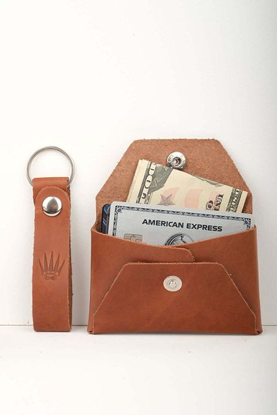 WATCHOFROYAL Genuine Leather Brave Crazy Tan Wallet