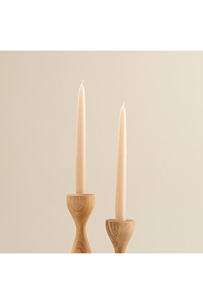Chakra Cruise Bej 2'li Şamdan Mumu Bej