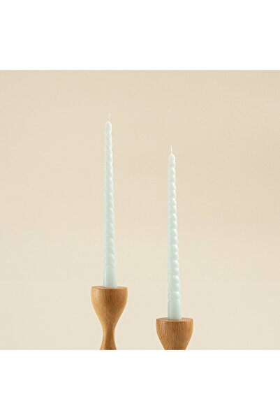 Chakra 2Li İtalyan Burgu Şamdan Mumu 30 Cm Ocean Ocean