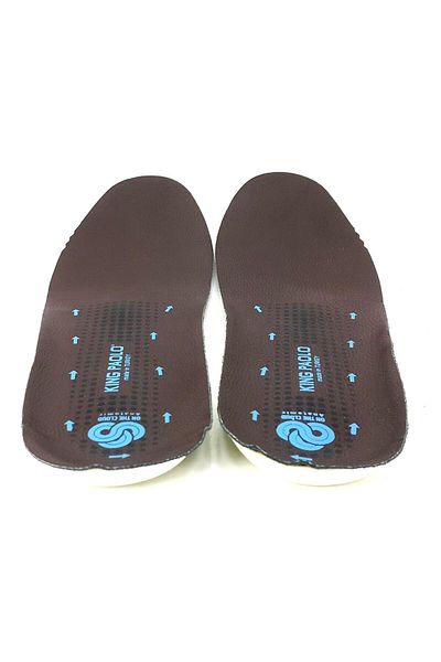 KİNG PAOLO King Paolo Anatomical Leather Insoles - Black