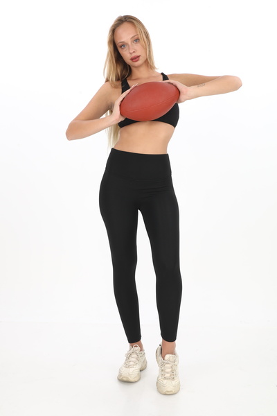 SAUNA SUIT Εξαιρετικά Ψηλόμεσο 3 Σταδίων με Κλιπ Μέγιστο Θερμικό Κολάν