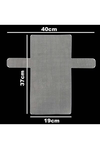 orhanucuzluk Çanta Kanvas Kollu 37x19 Cm Beyaz