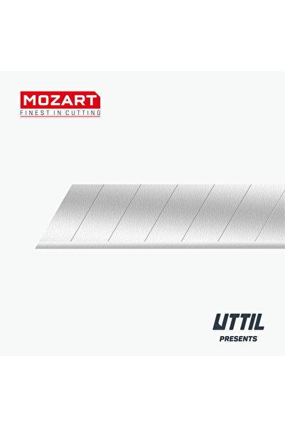 UTTIL Mozart Blades 91.040 9mm Standart Segmentli Kır-At Bıçak 100 Adet Yedek