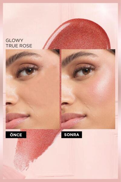 L'Oreal Paris Lumi Blush Likit Allık 630 Glowy True Rose - Pembe Tonlu, Aydınlık, Canlı ve Doğal Işıltı Veren