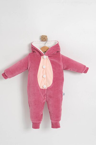 Babykokko Kadife İçi Velsoftlu Çıtçıtlı Uyku Tulumu