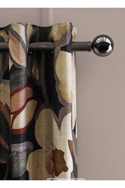 Evcimenhome منتج جديد ستارة ريفية مبطنة بحلقة معدنية مقاس 170 سم × 230 سم لون...