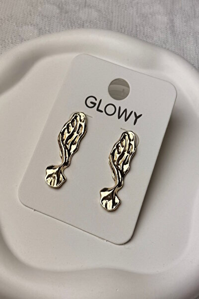 DEMOKAN Kadın Küpe Özel Kaplama Balık Pinterest 4cm Kararmaz Küpe