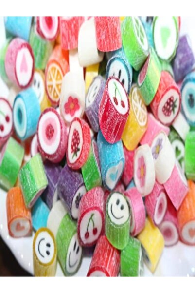 ŞEKERCİYAŞAR Karışık Renkli Desenli Akide Şekeri 100 Gr.