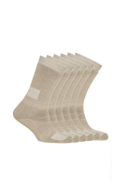 OIL COMPANY Șosete termice UNISEX SAND din țesătură respirabilă 6 buc (6 PERECHI)