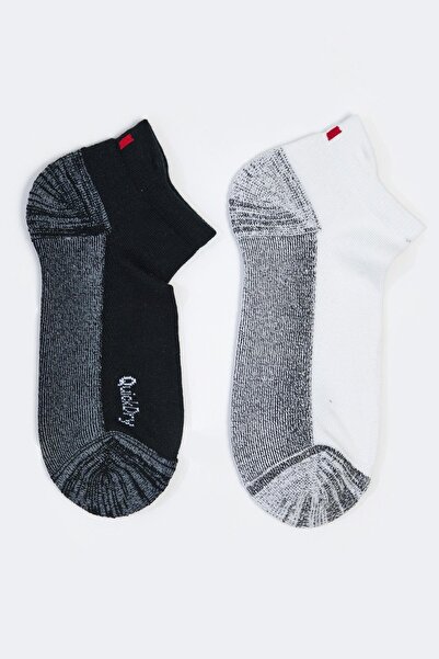 Katia&Bony 2 Πακέτο Golf Booties Ανδρικές Κάλτσες Λευκό-Μαύρο