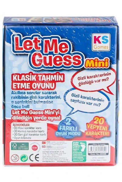 KS Oyuncak Guess Who Mini Box Game