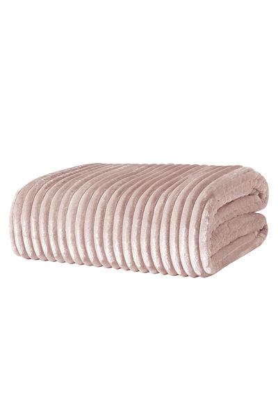 Puffy Sova Single Wellsoft Blanket - Powder