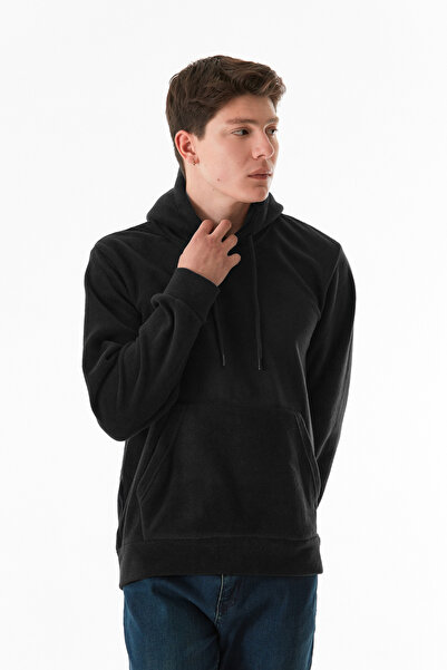 Fulla Moda Φούτερ Fleece με κουκούλα Kangaroo Pocket
