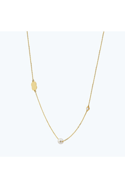 Altınbaş Pırlanta Incili Kolye