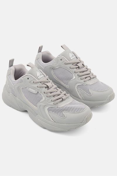 RBX Women Lace Up Sports Shoes, Grey