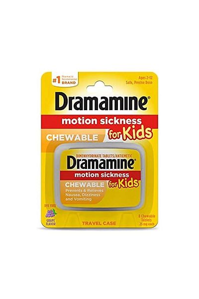 Candy 8 Pieces 25 Mg Women's Hydrınate Tablet - Antiemetic and Motion Sickness Chewable Tablet for Children