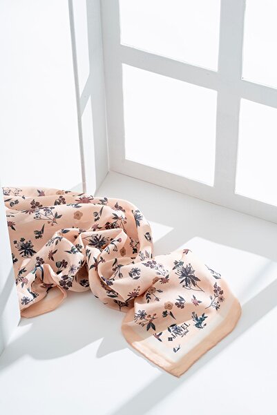 JAWEL Ψηφιακό εμπριμέ γυναικείο φλοράλ μοτίβο μαλακό κασκόλ