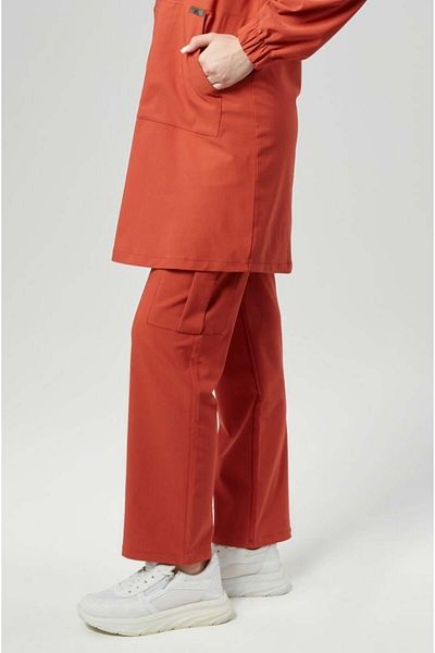Çatı Medikal Extreme Cool Modest - Pantaloni chirurgicali din Lycra cu dublă față pentru Doctori și Asistente Medic (FEMEIE)