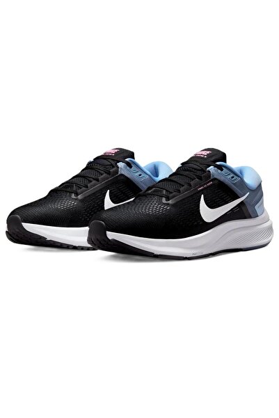 Nike Air Zoom Structure 24 Running Shoes Yürüyüş Koşu Ayakkabısı Siyah Mavi